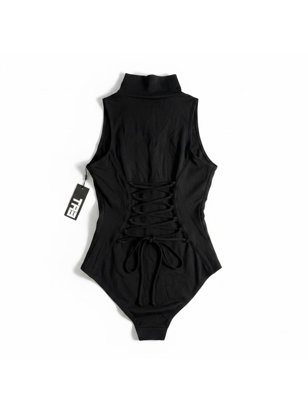 Viral TA3 Surfy Sculpt Swimsuit Black M Regular/Long Best Seller - Picture 5 of 5